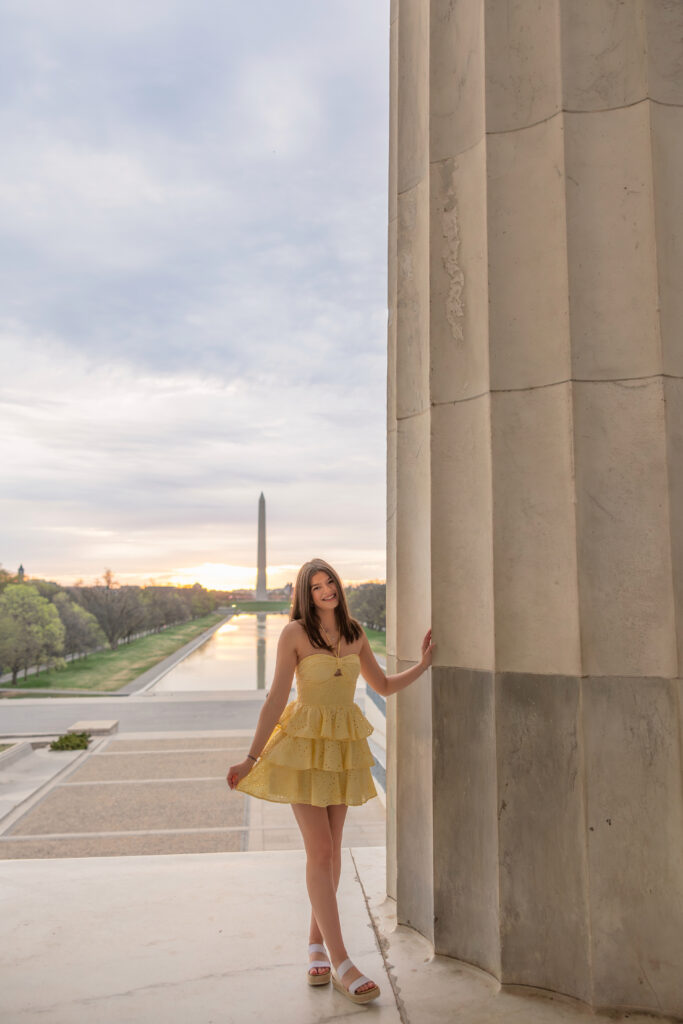 senior portraits in washington dc