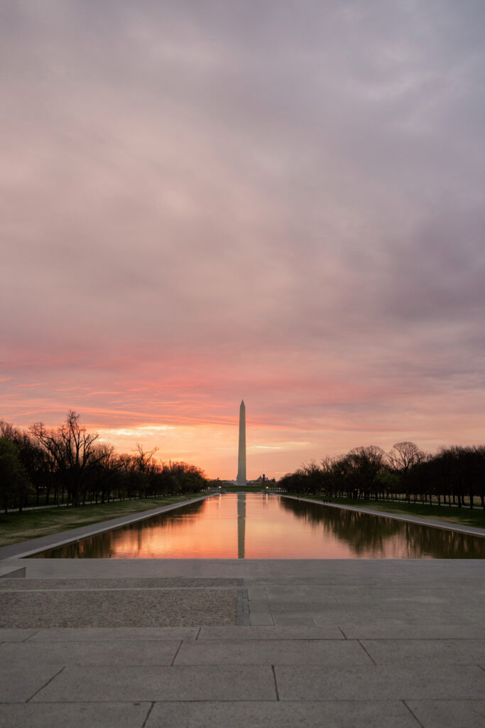 senior portraits at the national mall in washington dc