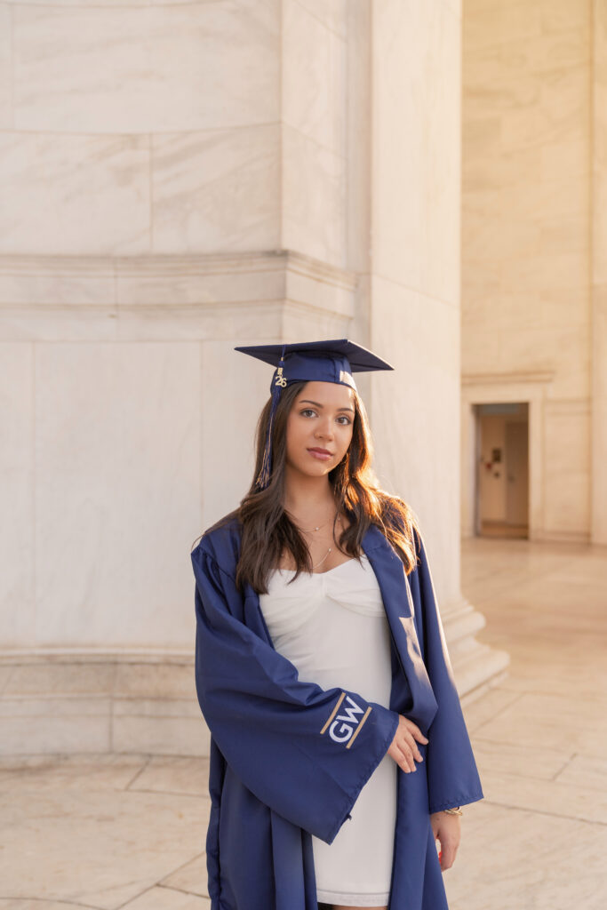 senior portraits at the national mall in washington dc