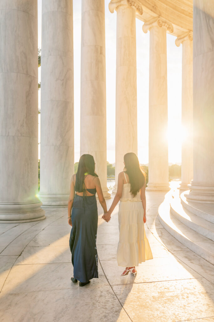 senior portraits at the national mall in washington dc