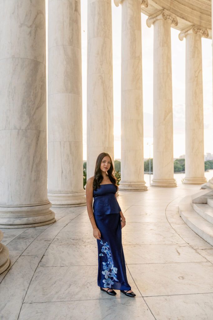 senior portraits at the national mall in washington dc