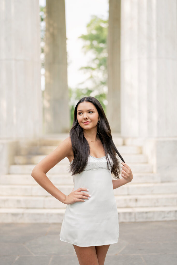 senior portraits at the national mall in washington dc
