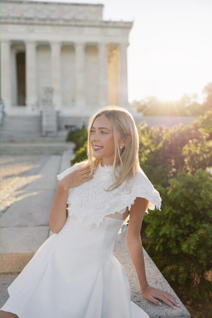 senior portraits at the national mall in washington dc